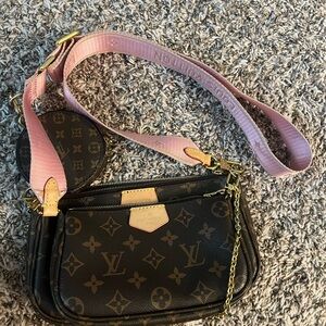 Monogram Brown Crossbody Purse